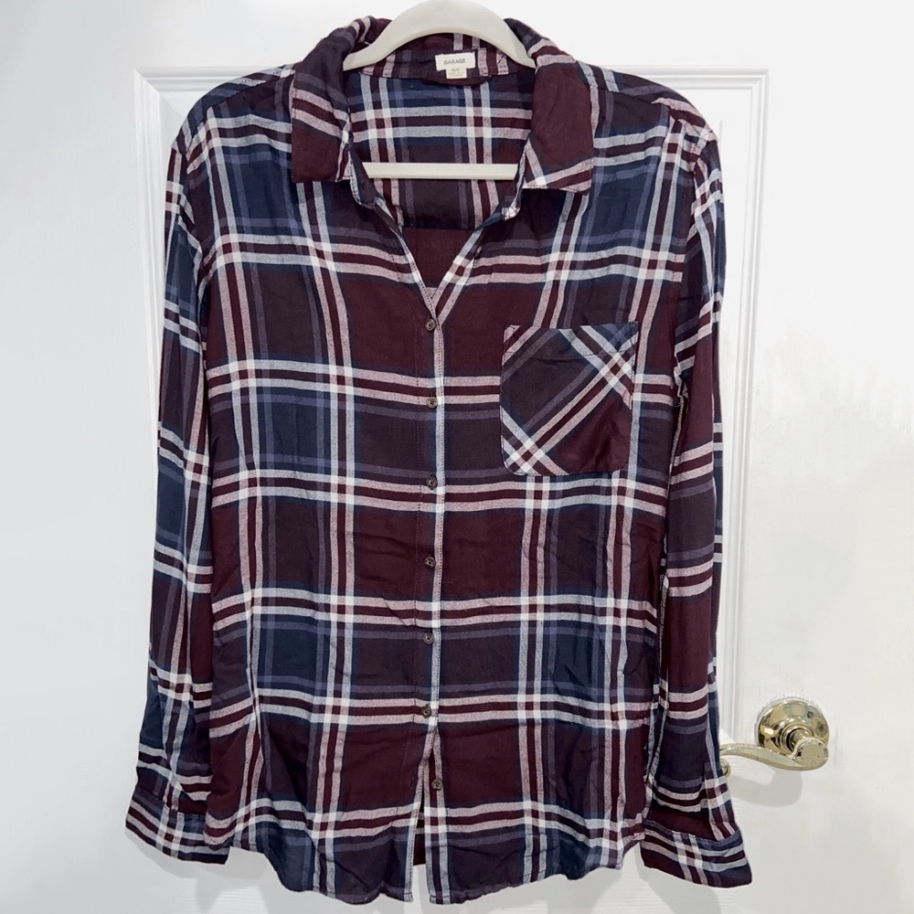 Garage Plaid Flannel Shirt
